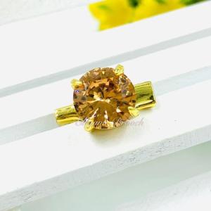 ZK Jewellery 1pc Korea Premium Baby Brooch Batu Zircon 9mm Kerongsang Dagu Pin Tudung Muslimah CZ738