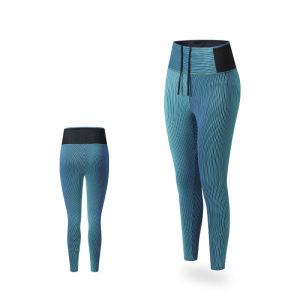 Yoga Pants Womens Sports Fitness Double-layer Moisture Wicking Breathable Marathon Running Compression Pants