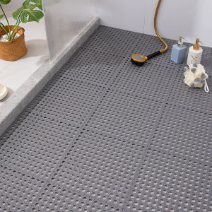 20pcs 30x30cm Bathroom Non-slip Mats Splicing Floor Mat For Shower Mat Decor Combination Carpet Adju