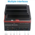 2.5"/3.5" USB 3.0 To 2 SATA Ports 1 IDE Port External HDD Hard Drive Disk Docking Station Card Reader USB3.0 Hub with OTB/OTC. 