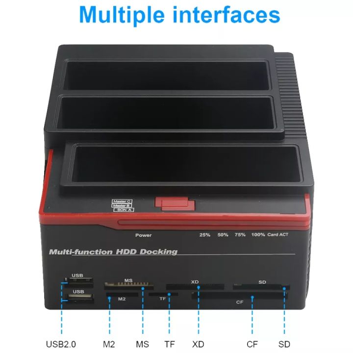 2.5"/3.5"%20USB%203.0%20To%202%20SATA%20Ports%201%20IDE%20Port%20External%20HDD%20Hard%20Drive%20Disk%20Docking%20Station%20Card%20Reader%20USB3.0%20Hub%20with%20OTB/OTC%20-%20Image%206