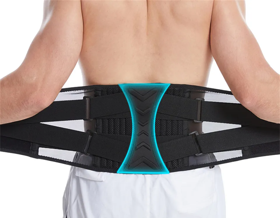 PCS Sports Lumbar Support Belt Lower Back Brace Abdominal Binder