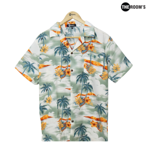 THE ROOMS - เดอะรูม เสื้อฮาวาย โคตรนุ่ม แค่สะบัดๆ ผ้าดีมาก ลายสุดฮิต