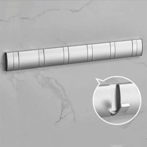 DITIPOO Nhôm Phụ Kiện phòng tắm Nail Miễn Phí Vận Cài Đặt Tường Áo khoác Giá Móc Khăn Móc Áo Quần áo Chủ