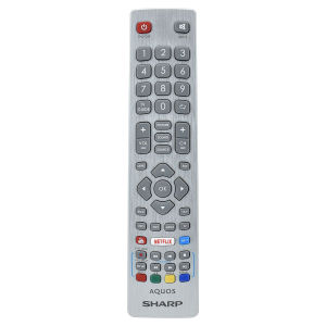 Genuine Sharp Aquos TV Remote Control DH1901091551 with YouTube & Netflix Integration FOR SHARP LC32CFE6131K LC-32CFE6131K