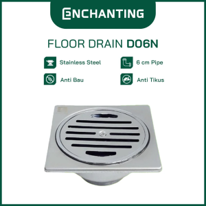 Saringan Got Floor Drain Europe Enchanting D06N Snless Steel