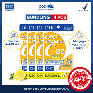 Paket Bundling DHC Vitamin C + B2 isi 4pcs