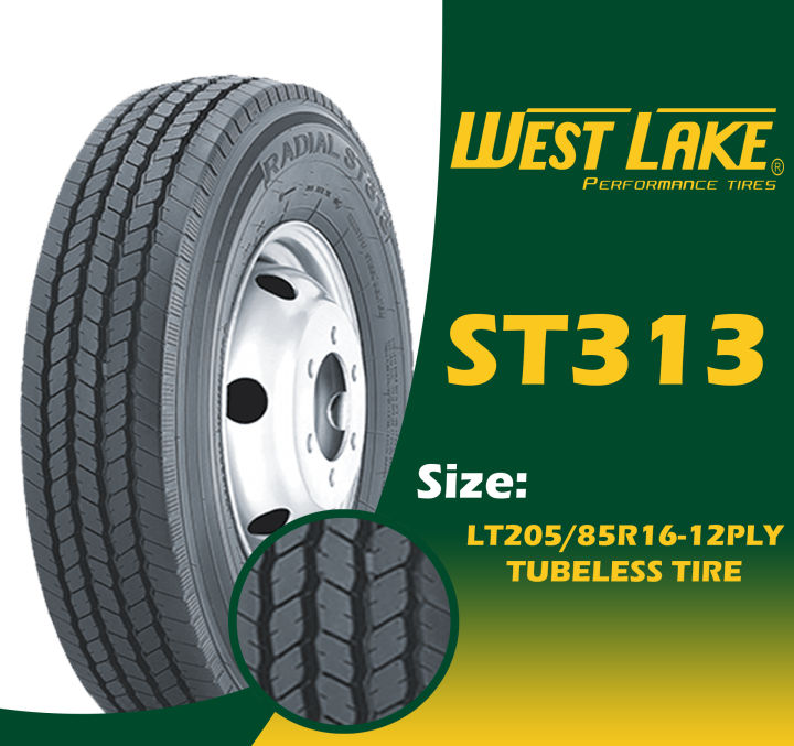 Westlake 205/85R16 12ply ST313 TUBELESS Tire - Lazada Westlake 205/85R16 12ply ST313 TUBELESS Tire - Lazada