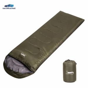 Ueb Official Mall ✪ Ultralight Sleeping Bag with Compression Sack Portable Sleeping Bag Breathable Travel Sleeping Bag for Indoor Outdoor Use