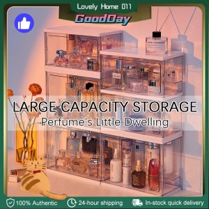Make Up Acrylic Organizer Storage Clear Storage Rack Perfume Cosmetics Figure Doll Display Organizer