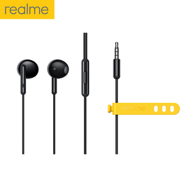 Realme Buds Classic Earphones 1.3m Wired Earbuds Half In Ear Built