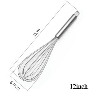 DS* Stainless steel manual whisk Kitchenware Egg Blender