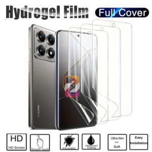 Anti gores Hydrogel clear jelly full cover Xiaomi 14T 14T Pro