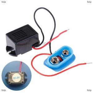 [COD] folp Mechanical buzzer 9V with lead vibrating buzzer 22x16x14mm with battery holder