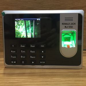 Máy chấm công vân tay & thẻ từ Ronald Jack RJ550
