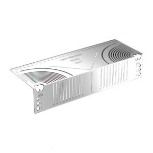 Adjustable Steel Bending Marking Gauges Square Metal Pipe Precisions Parallel Line Layout Tool Upgrades for 90 Degree Curves