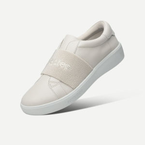 Sunnystep - Dream Elastic Slip-On - Cream  - Most Comfortable Walking Shoes