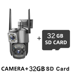 Samsung Dual Lens CCTV Camera Connect Cellphone With Audio and Speaker Buy 1 Take 1 CCTV Light Bulb Connect to CP Auto Tracking Night Vision Outdoor Waterproof Mini IP Security CCTV Camera Connect 360 No Need Internet Two-way Audio CCTV Cameras