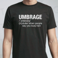 Umbrage Dictionary T-Shirt. 