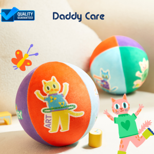 Bóng vải đồ chơi cho bé sơ sinh bóng nảy đàn hồi Mideer Silent Bouncy Ball