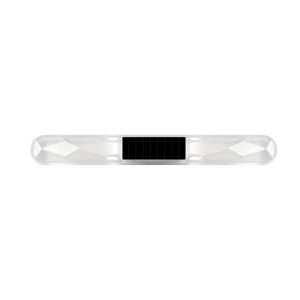 DIMEL Solar Powered Solar LED Strobe Flash Light Colorful Dynamic Waterproof Car Anti-collision Warning Light Universal Smart RGB Car Welcome Atmosphere Light Night Driving