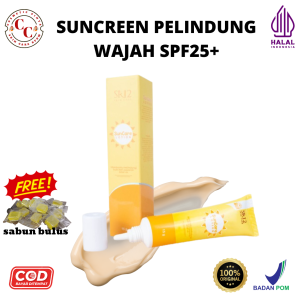 Sun Care SR12 Melindungi kulit Dari paparan Sinar Matahari / Melembapkan kulit wajah