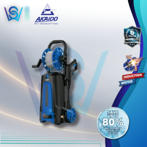 AKAIDO High Pressure Washer 1800W 130 bar APW55 Waterjet High Power Water Sprayer Gun Mesin Basuh Pembersih Tekanan Air Tinggi