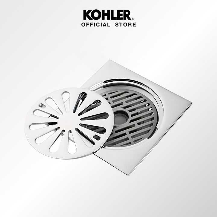 Kohler Floor Drain Polished Chrome - Bathroom Drain | Lazada PH