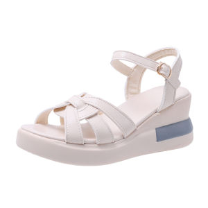 [Free Shipping] Roman platform sandals for women new summer style fashionable height-enhancing wedge heels large size womens shoes wholesale