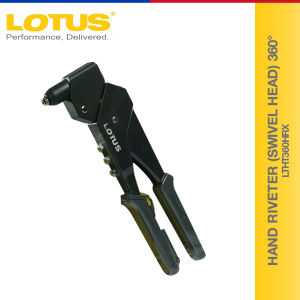 Lotus Hand Riveter (Swivel Head) 360 LTHT360HRX – Hand Tools
