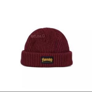 beanies hat treser bahan lembut rajut pemium