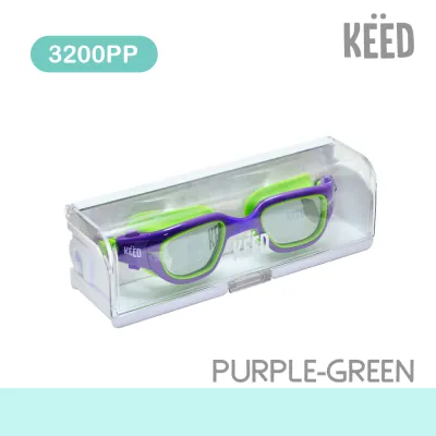 ✨NEW✨KEED : แว่นตาว่ายน้ำเด็ก เลนส์ปรอท มีตัวล็อคด้านข้าง เหมาะสำหรับน้องอายุ 2 ขวบขึ้นไป *3200*