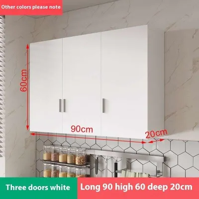 Simple Wall Cabinet Waterproof Cabinet Scratch Proof Thickening Locker Large Bearing Bedroom Cabinet