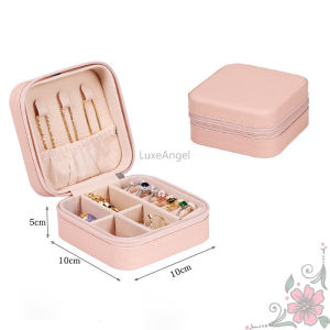 Portable Jewelry Travel Multifunction Necklace Earring Ring Women Gifts storage Box Organizer