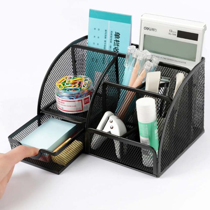 Hộp đựng bút để bàn cao cấp NS06 NASI Store bằng thép sơn tĩnh điện ...