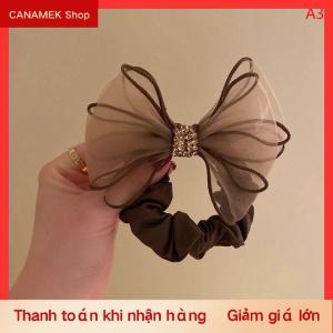 CS Lưới nơ tóc Vòng lưới màu đỏ 2022 mới tất cả các trận đấu đơn giản Tính khí Ins bóng đầu Czech khoan đầu dây