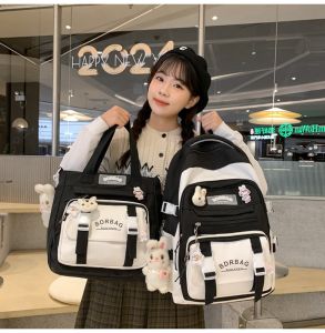[cheapest] Vận Chuyển Trung Quốc 2024 Cặp Sách Trẻ Em Nữ Sinh Học Sinh Tiểu Học Học Học Sinh Trung Học Phổ Thông Bộ Hai Chiếc Ba Lô Nhẹ Cho Bé Trai 922ASC