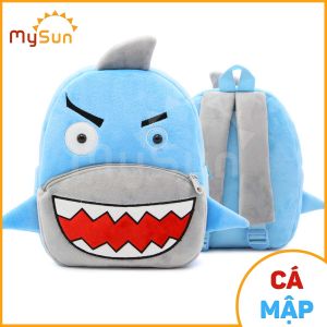 Balo cặp vải cho em bé trai gái mầm non đi học nhà trẻ mẫu giáo.