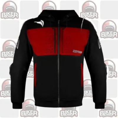 Tritone Hoodie Rabbit And Wheels Zipper Motorsport Bikers Jacket Hits Bapak Jokowi Trend