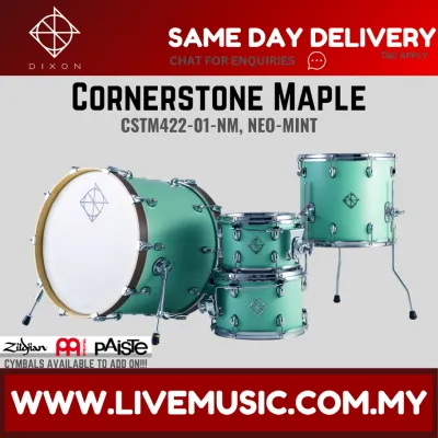 Dixon Cornerstone Maple CSTM422-01 4 Pcs Drum Kit Set Shell Pack
