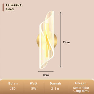 Lampu Hias Dinding Kamar Tidur Mewah Ringan Lampu Hias Koridor Ruang Tamu Minimalis