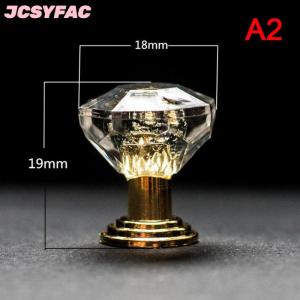 JCSYFAC 10 cái núm Pha Lê Acrylic tay nắm kéo ngăn kéo tủ bếp núm cửa tủ kim cương