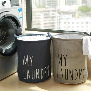 【NEW A 】Foldable Drawstring Laundry Hamper Large Capacity Waterproof Clothes Storage Basket Home Children Toys Organizers Laundry Basket