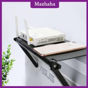 Mazhaha Rack TV Monitor Organizer Screen Top Storage Shelf Holder Practical Home Storage Computer Office Multi-functional Organizer
