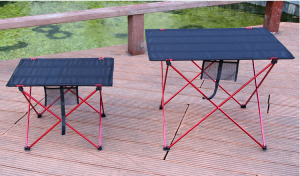 New Outdoor Camping Hiking Ultralight Folding Table Travel Wild Dining Picnic Table Thicken Oxford Portable Table NH15Z012-S/L