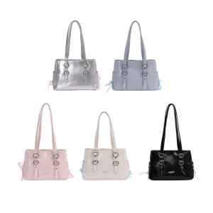 Ba lô sức chứa lớn cho túi đeo chéo cho nữ đáng yêu cung túi đeo vai phụ nữ đi lại túi áo phong cách túi xách có quai