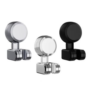 Multifunctional Portable Suction Shower Head Holders Brackets with Adjustable Designs for Home and Travel Daily Use