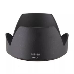 HB58 Protective Lens Hood for S DX 18-300mm f/3.5-5.6G VR Lens Minimizes Glares and Prevents Fingerprints