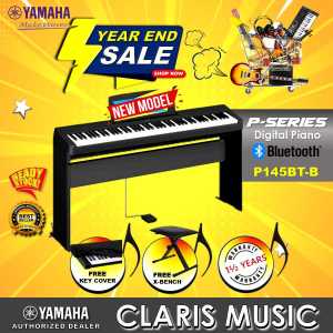 YAMAHA P145BT-B DIGITAL PIANO NEW MODEL! (MODEL: P145BT/p145bt/P-145BTB /P145 BLACK)BLUETOOTH