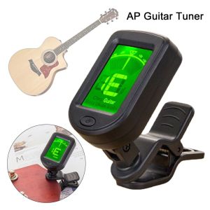 TU3Y Nhạc cụ Dành cho đàn Ukulele Tuner Phụ Kiện Nhạc cụ có dây Bộ điều chỉnh điện Màu kỹ thuật số Kẹp LCD Dành cho Guitar Bass